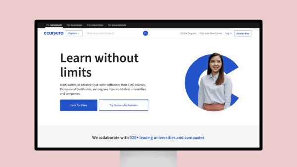 Coursera – Learn without limits