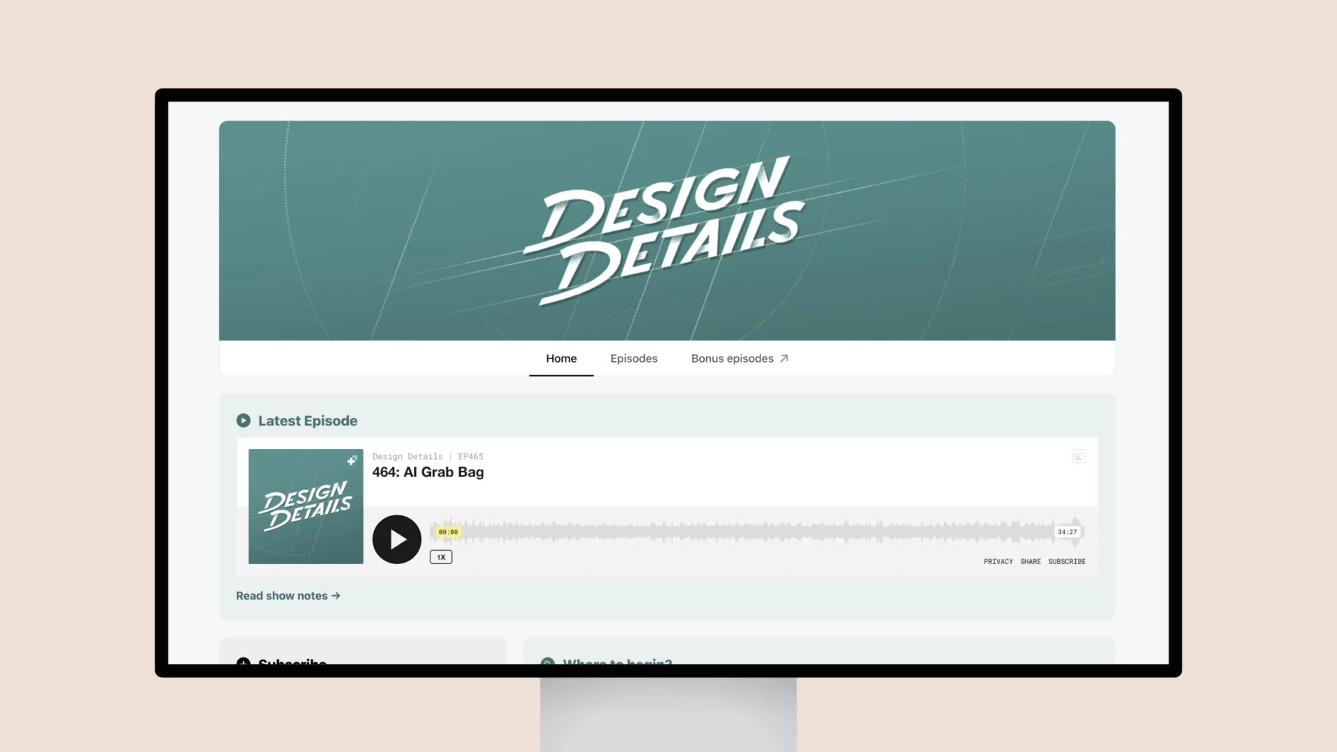 design details podcast