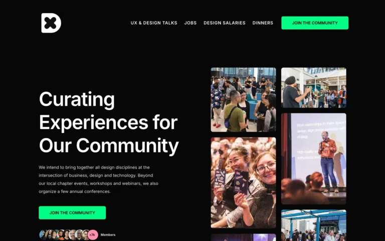 DesignX Community – A global design community, bringing together designers and design leaders