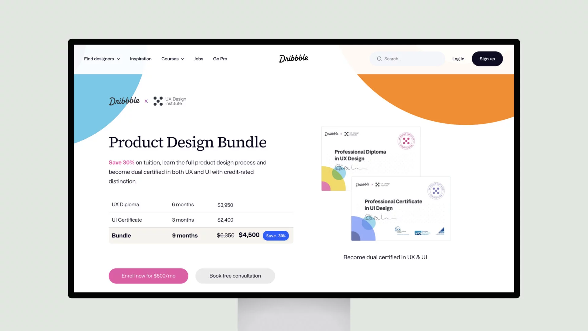 Dribbble – Product Design Bundle