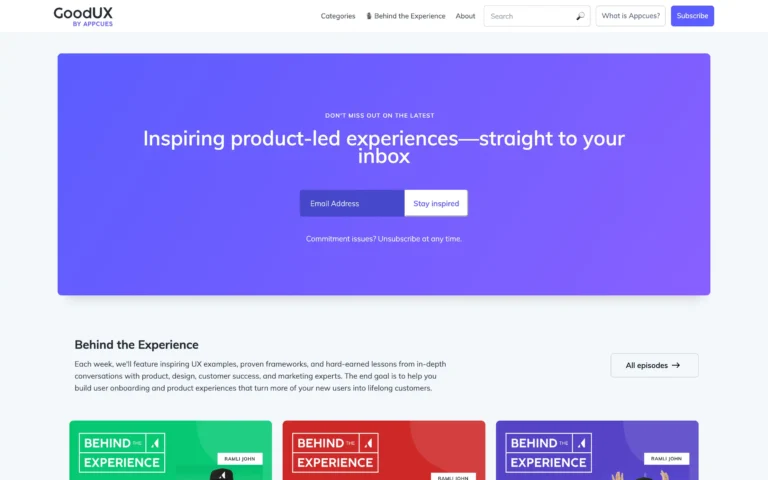 GoodUX – Behind the experience