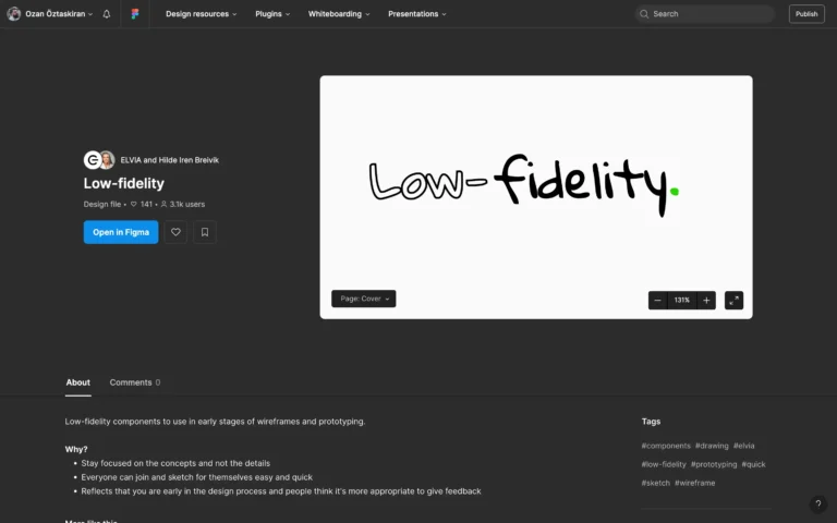 Low-fidelity