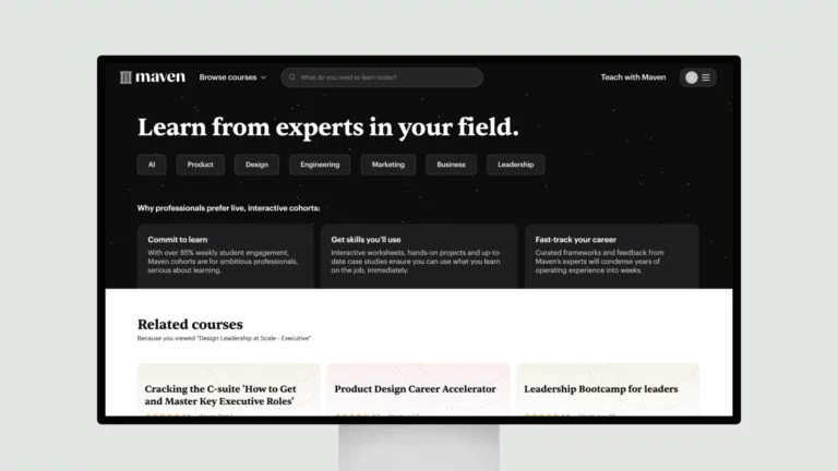 Maven – Live, Online Courses