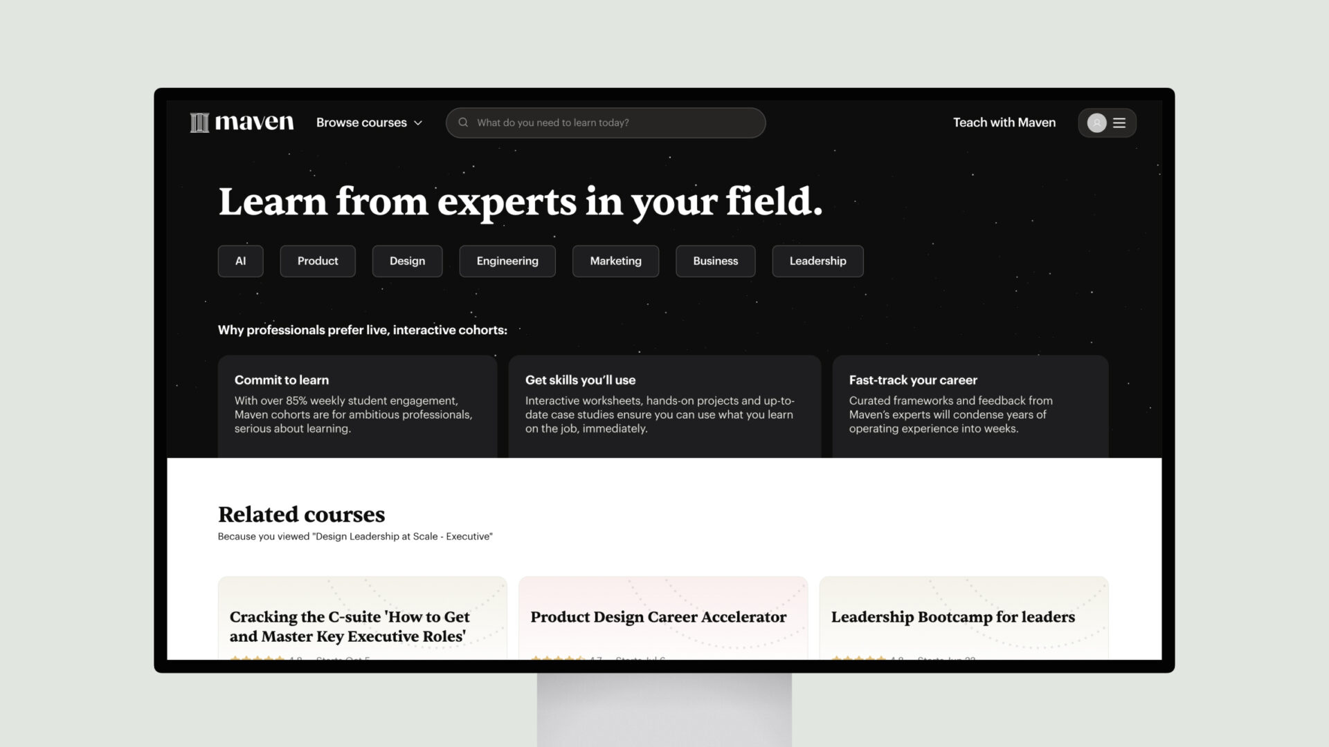 Maven – Live, Online Courses