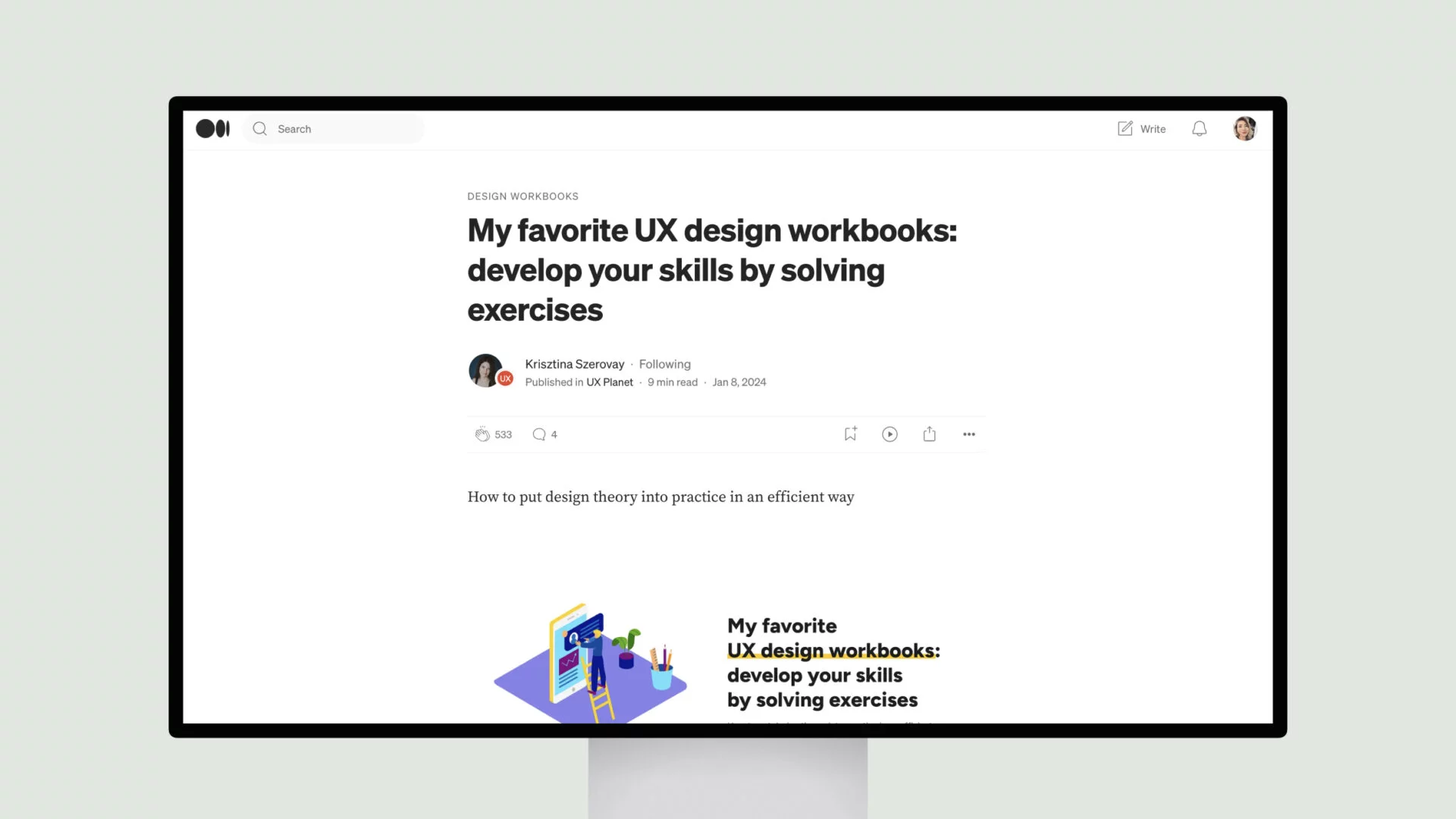 My favorite UX design workbooks develop your skills by solving exercises