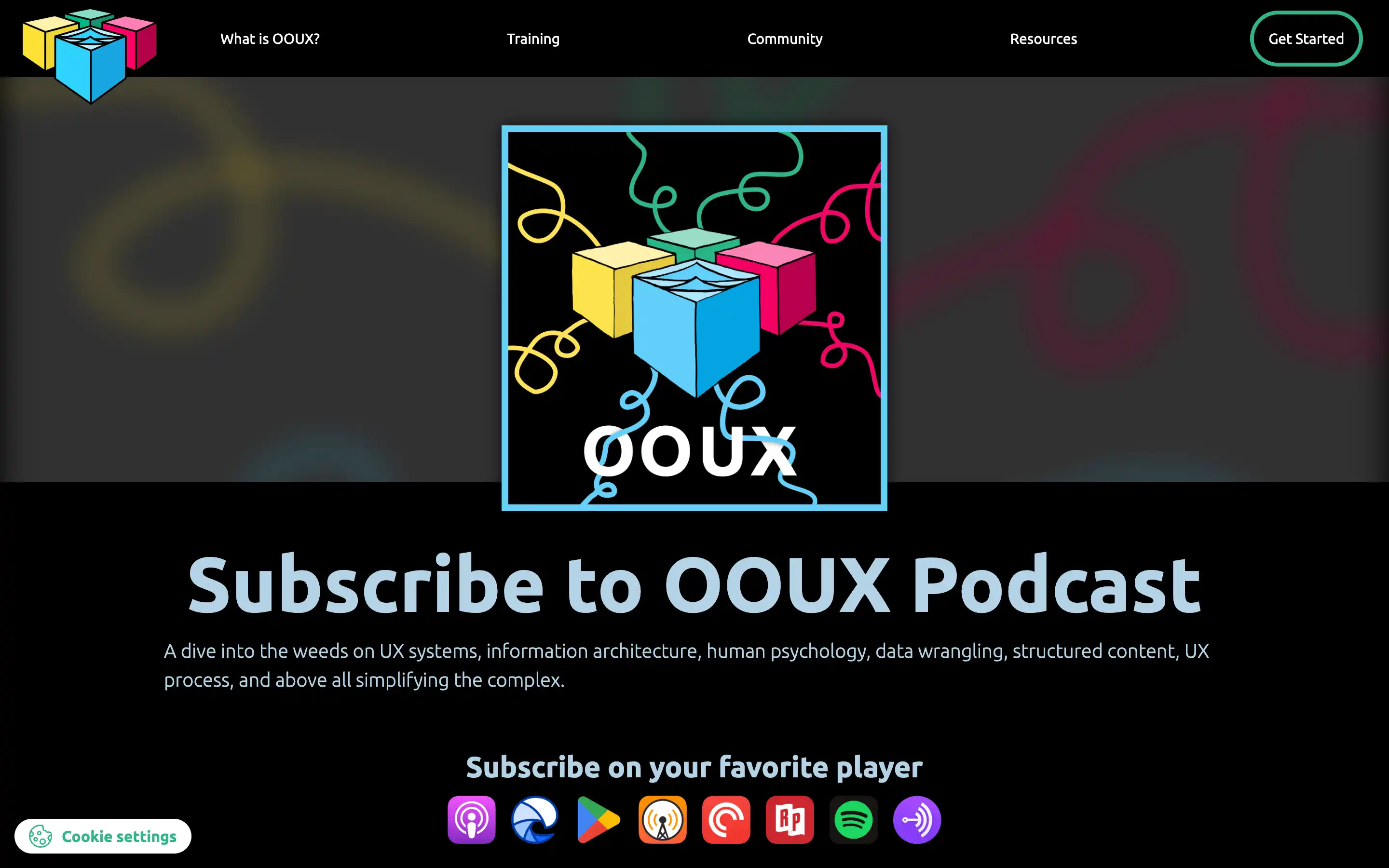 Subscribe to OOUX Podcast