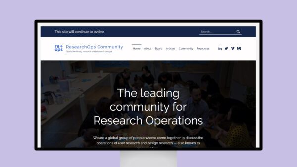 ResearchOps Community
