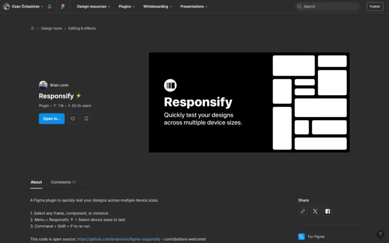 Responsify – test your designs across multiple device sizes