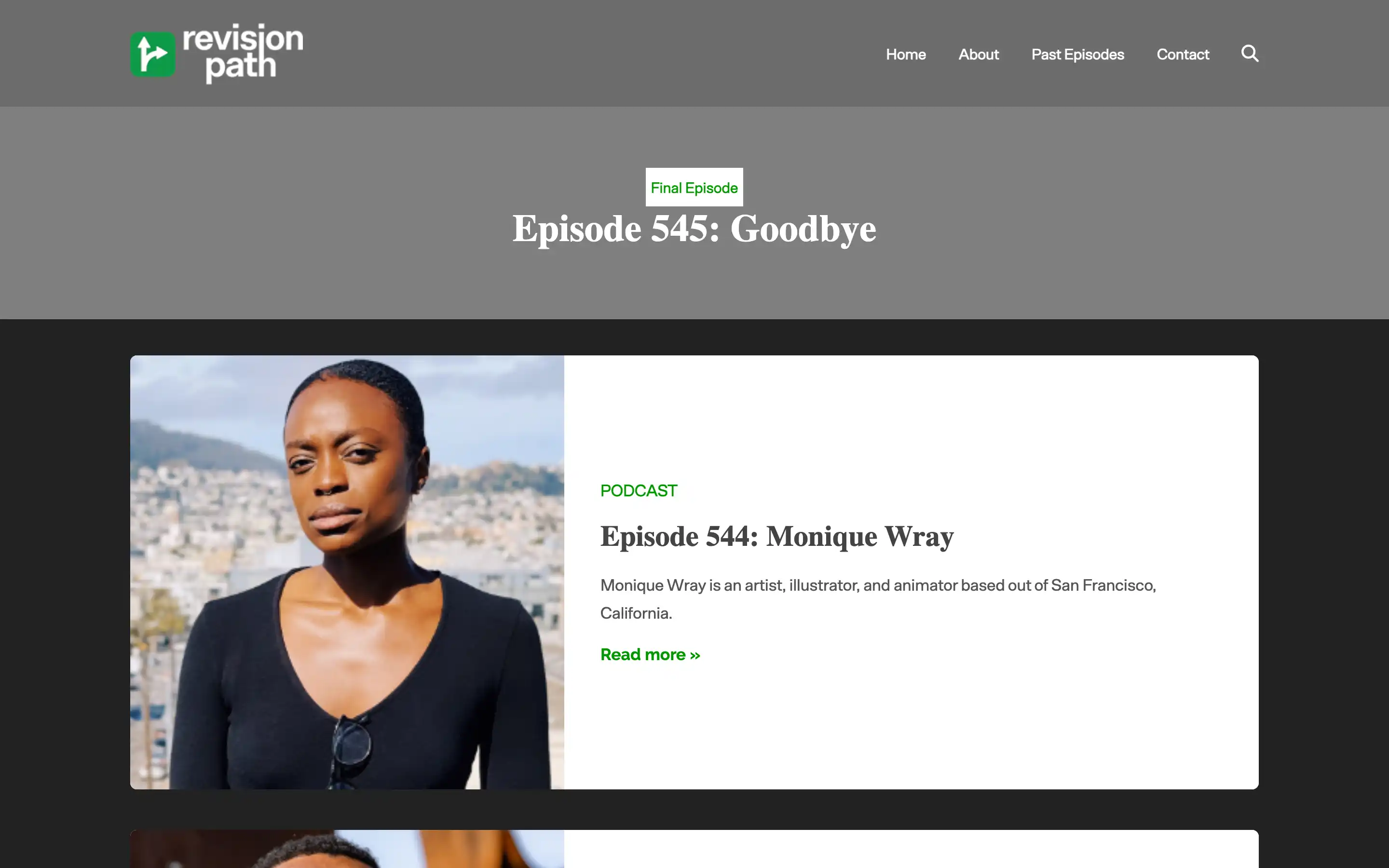 Revision Path podcast episode 544 with artist guest.