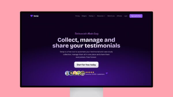 Senja – Collect, Manage and Share Testimonials