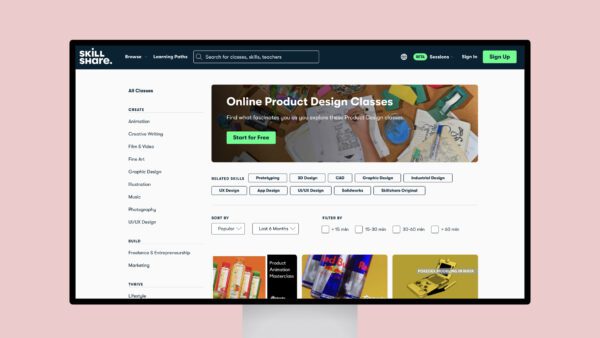 Skillshare – Online Product Design Classes