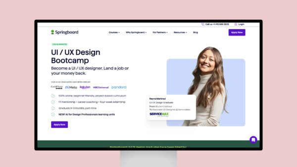Springboard – UI / UX Design Bootcamp