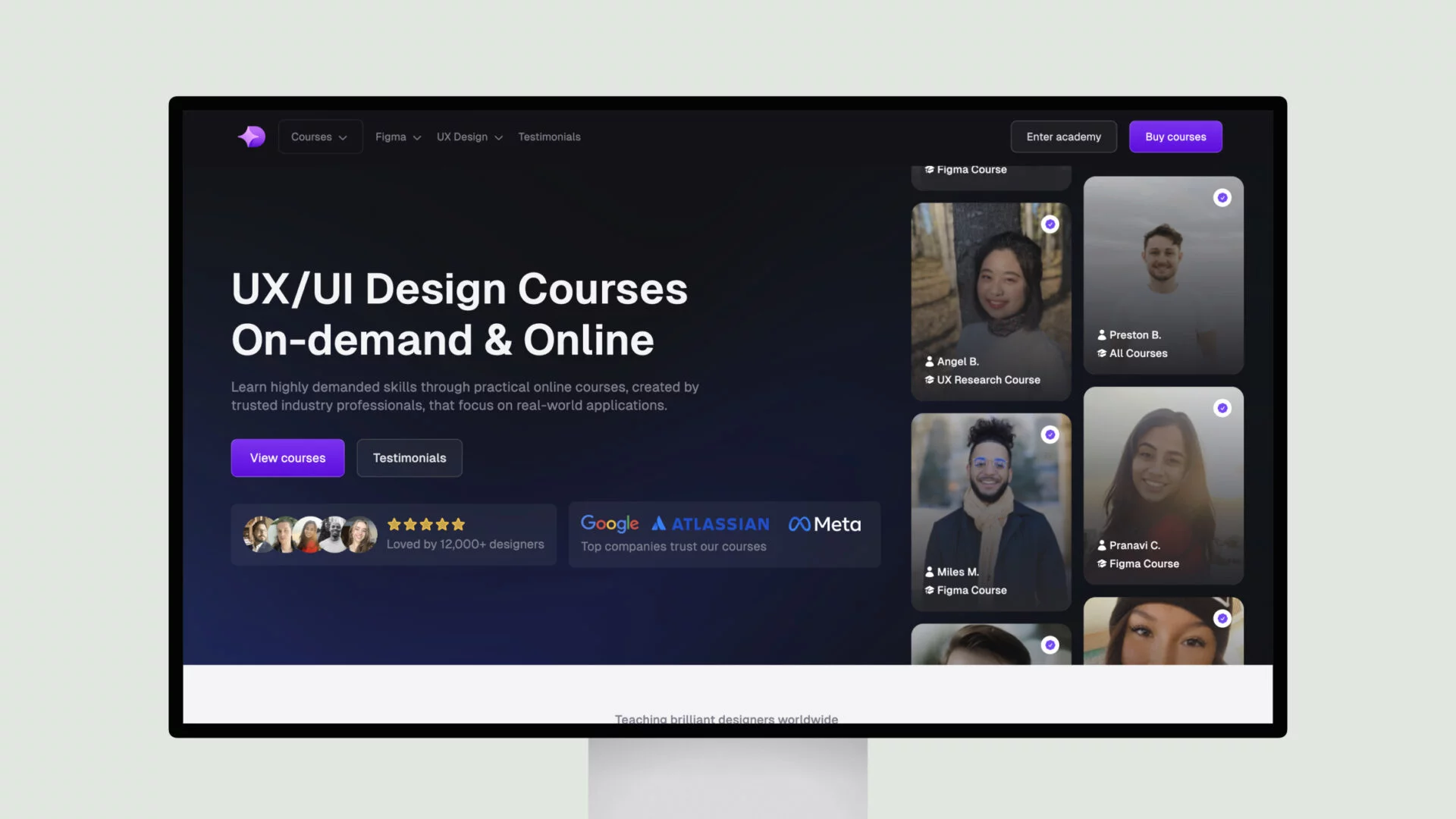 The Designership – UX/UI Design Courses