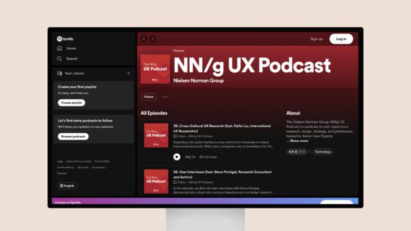 The NN/g UX Podcast by The Nielsen Norman Group