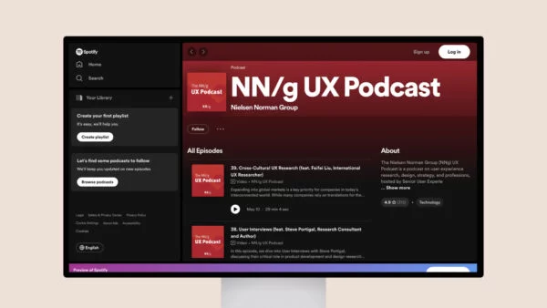 The NN/g UX Podcast by The Nielsen Norman Group