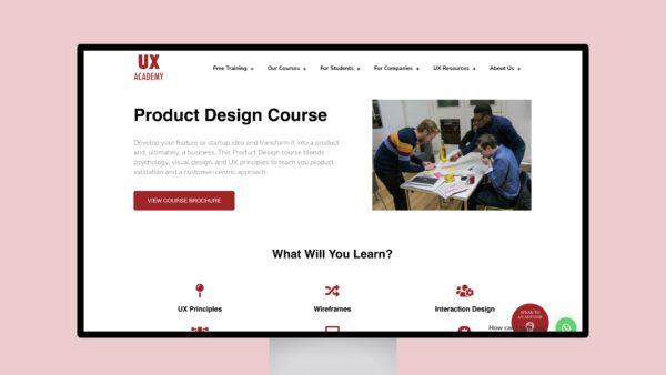 UX Academy – Product Design Course