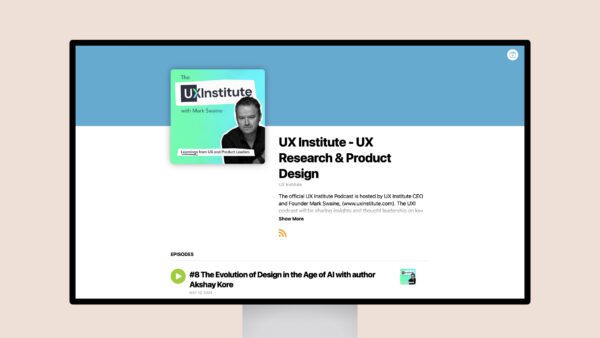UX Institute – UX Research & Product Design