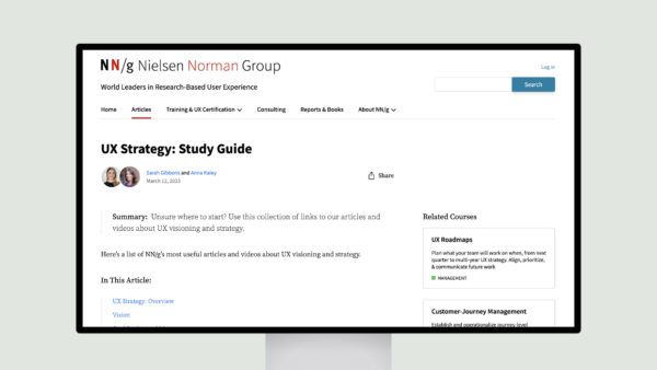 UX Strategy: Study Guide