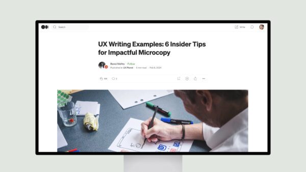 UX Writing Examples 6 Insider Tips for Impactful Microcopy