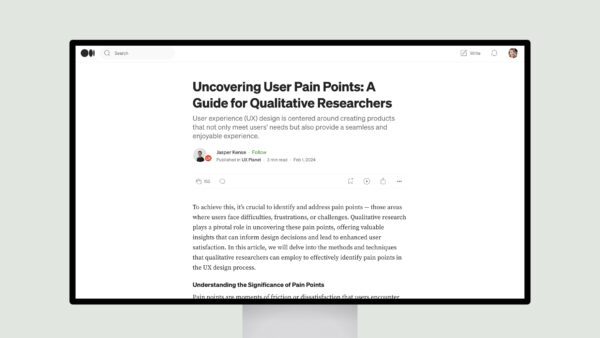 Uncovering User Pain Points: A Guide for Qualitative Researchers