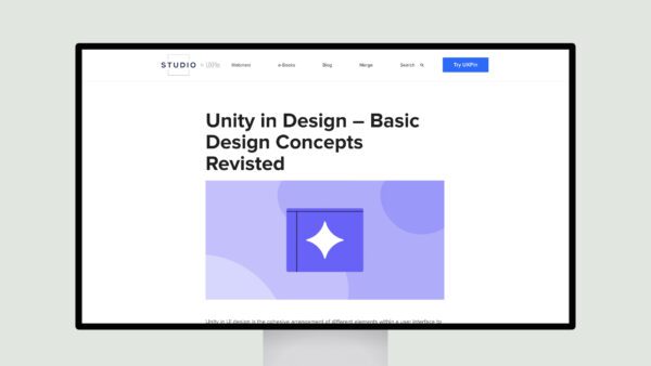 Unity in Design – Basic Design Concepts Revisted