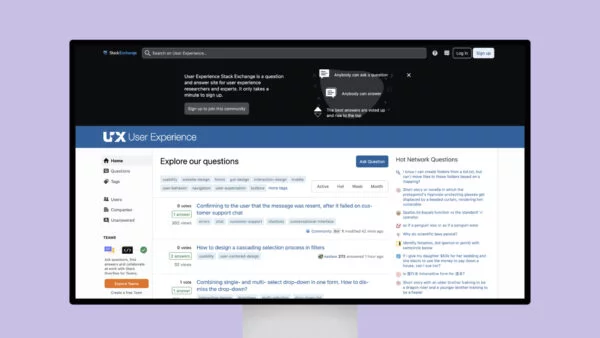 User Experience Stack Exchange