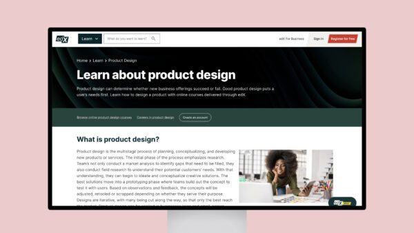 edX – Best Online Product Design Courses