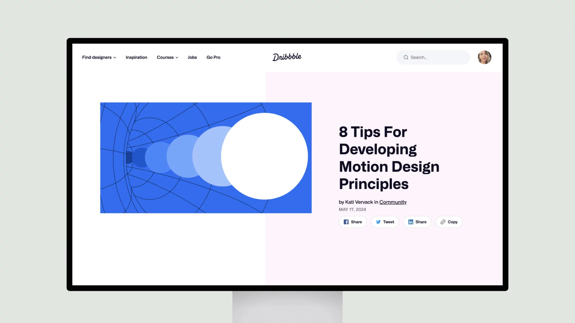 8 Tips For Developing Motion Design Principles