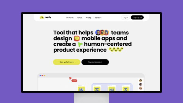 Aaply — Mobile app design tool