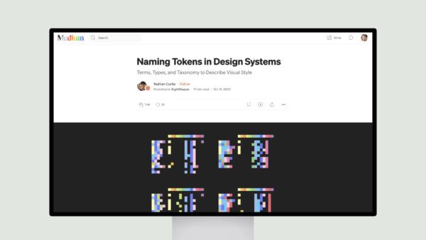Naming Tokens in Design Systems