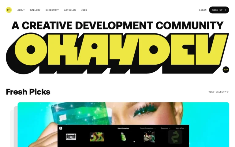 Okay Dev – A Creative Development Community
