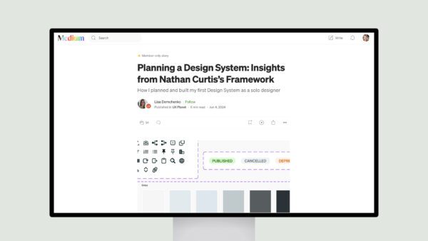 Planning a Design System Insights from Nathan Curtis’s Framework