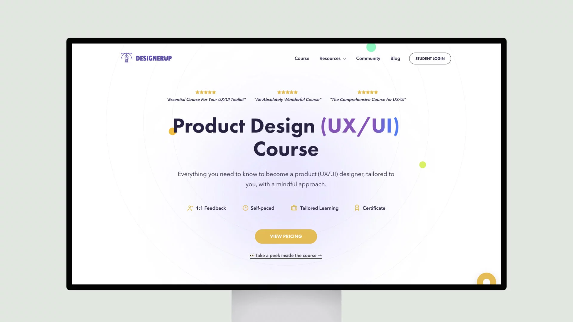 product design uxui course designerup 2 1