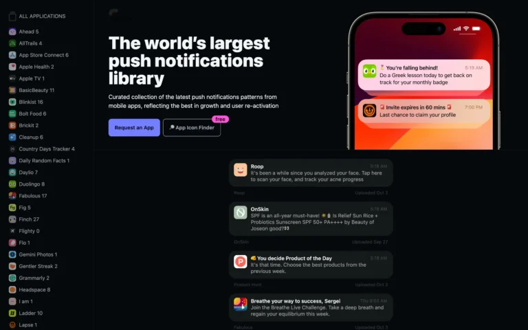 Pushkeen.AI – Discover the best push notifications to grow your business