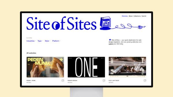 Site of Sites — your go-to destination for web design inspiration