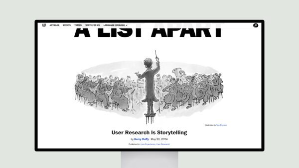 User Research Is Storytelling – A List Apart