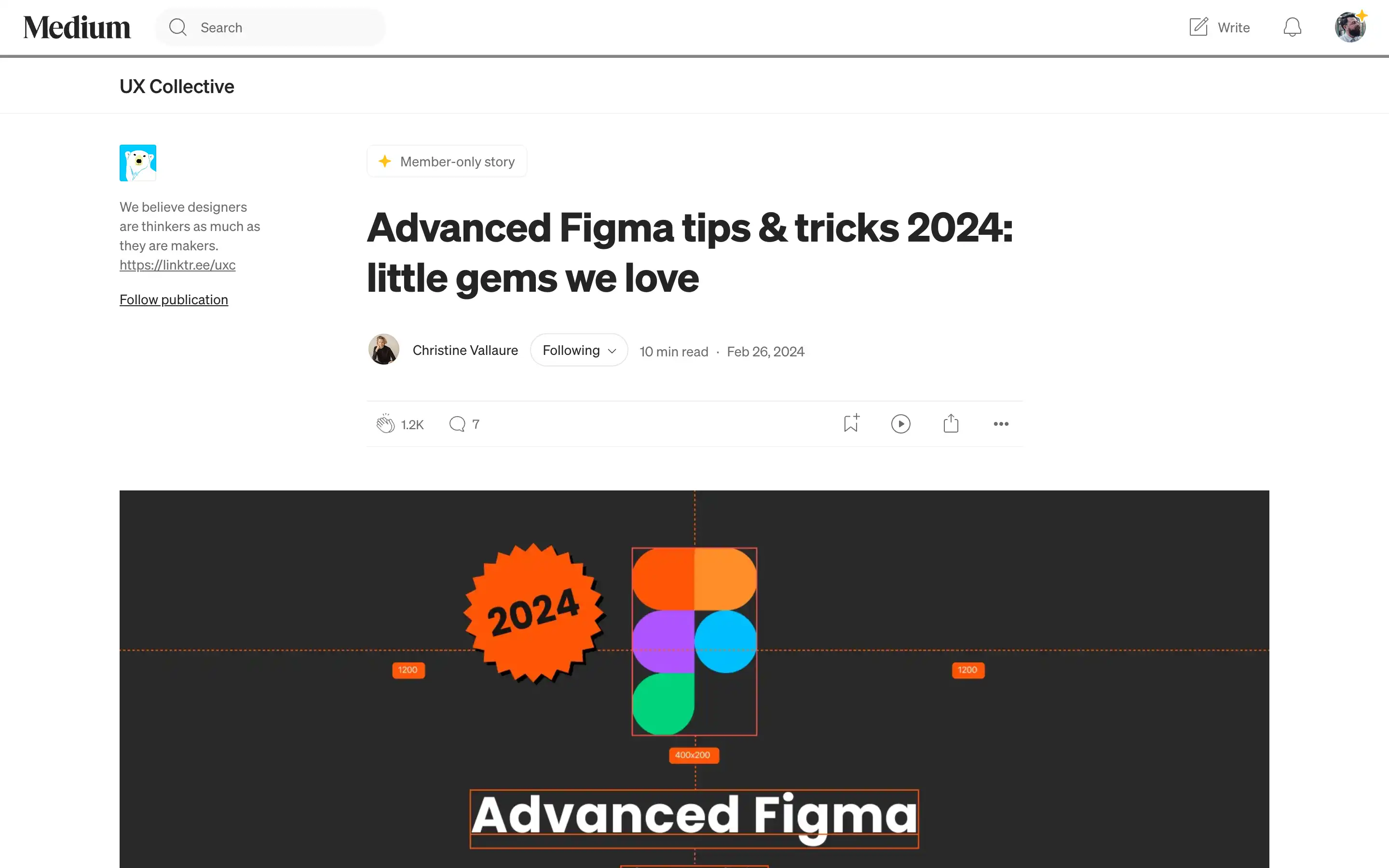 Advanced Figma tips and tricks 2024 article