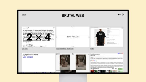 Brutal Web — [Neo]-Brutalist Websites Gallery