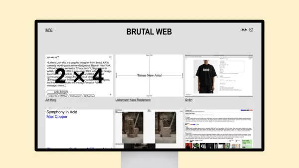 Brutal Web — [Neo]-Brutalist Websites Gallery