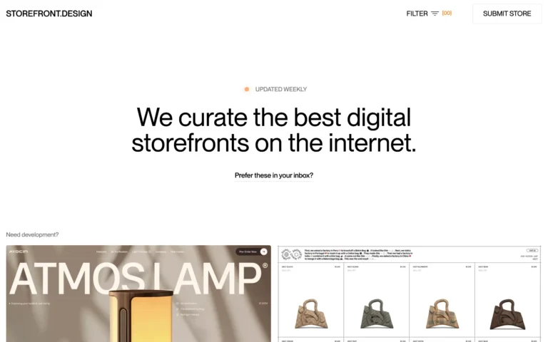 Storefront.Design – The best storefronts on the internet