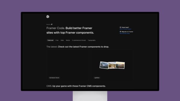 Framer Code – Top Framer Components