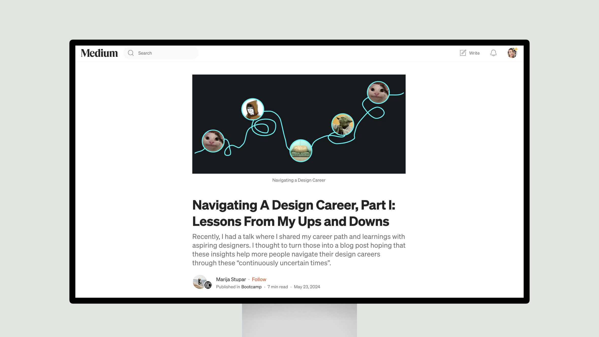 Navigating A Design Career, Part I: Lessons From My Ups and Downs