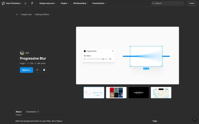 Progressive Blur – Add real progressive blurs to your files