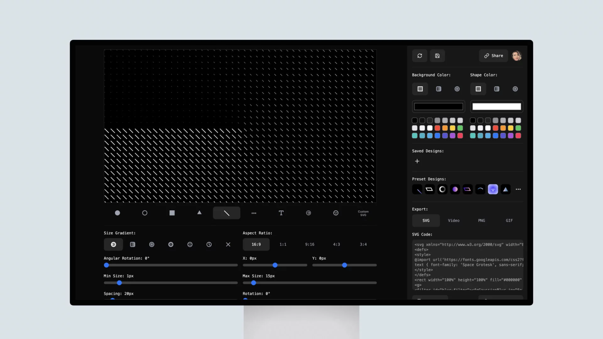 SVG Pattern Builder – Create and Customize Patterns Online