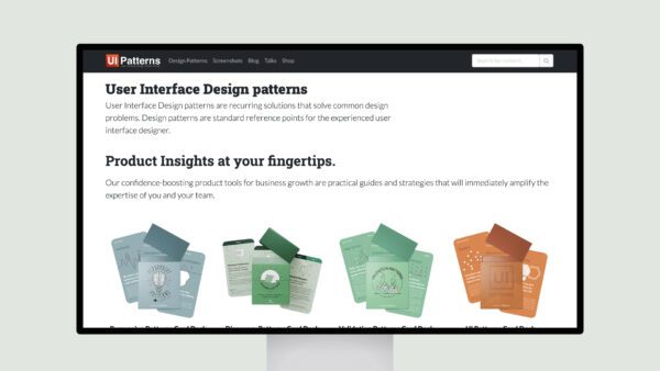 UI-Patterns ⎯ User Interface Design patterns