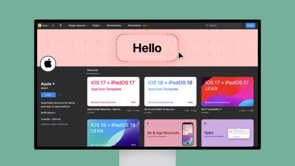 Apple – Apple Design Resources for making great apps for Apple platforms