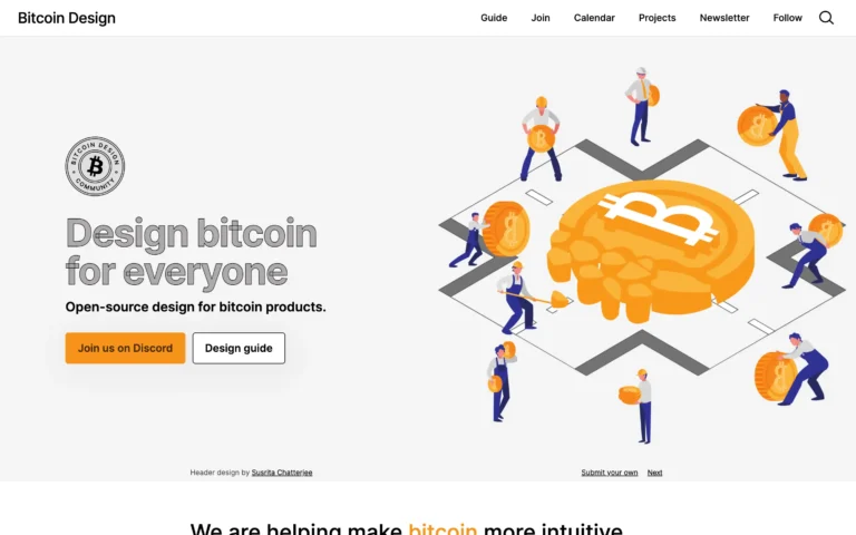 Bitcoin Design – Open-source design for bitcoin products