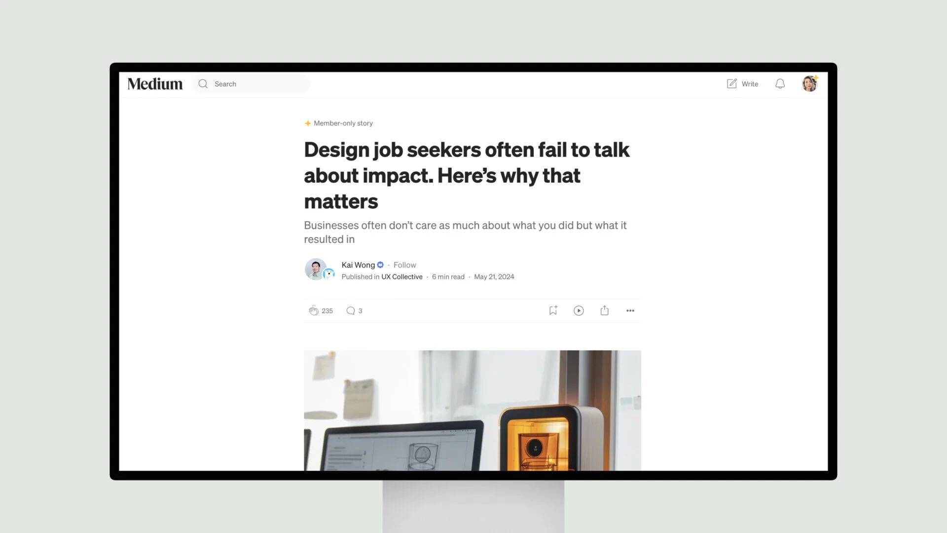 Design job seekers often fail to talk about impact. Here’s why that matters