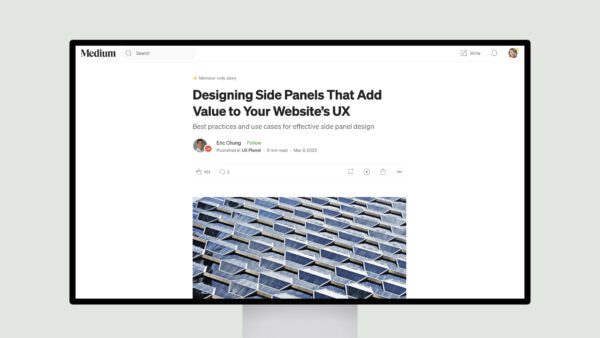 Designing Side Panels That Add Value to Your Website’s UX