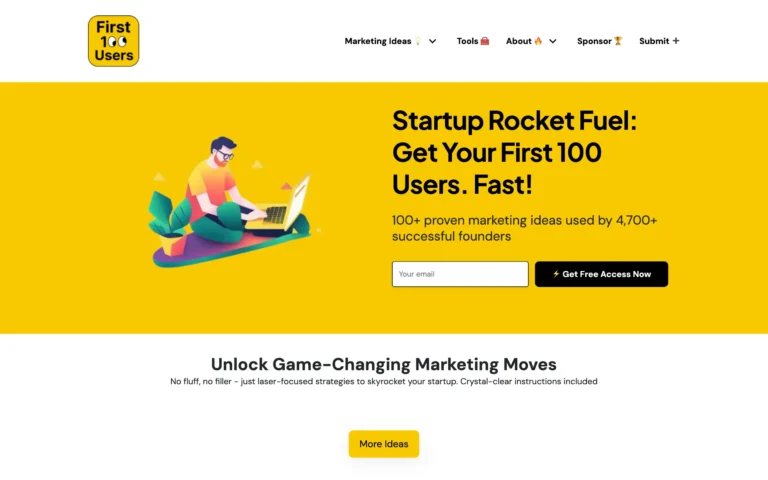 First 100 Users: A Comprehensive Guide to Effective SaaS Marketing Strategies